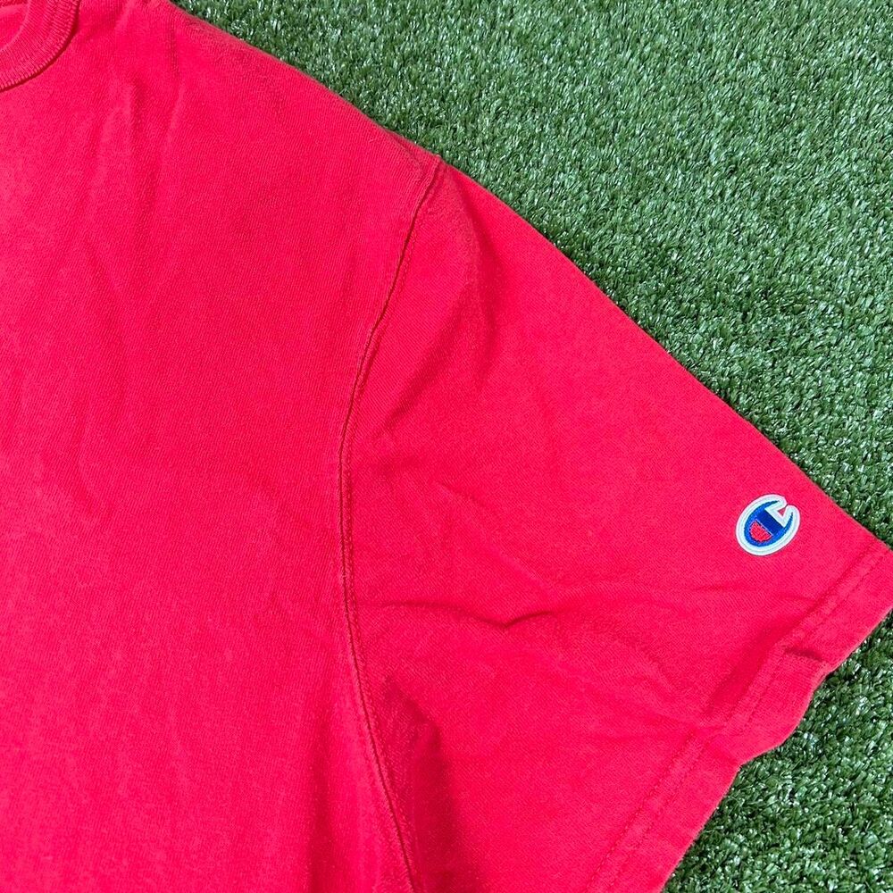 Champion Men's Red T-shirt - Picture 5 of 7